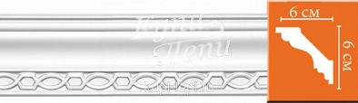 Гибкий карниз с орнаментом Декомастер DS 9802 A